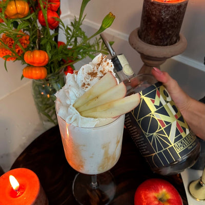 Vegan Apple Cider Non-Alcoholic Milkshake