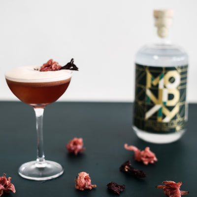Hibiscus Gin Sour