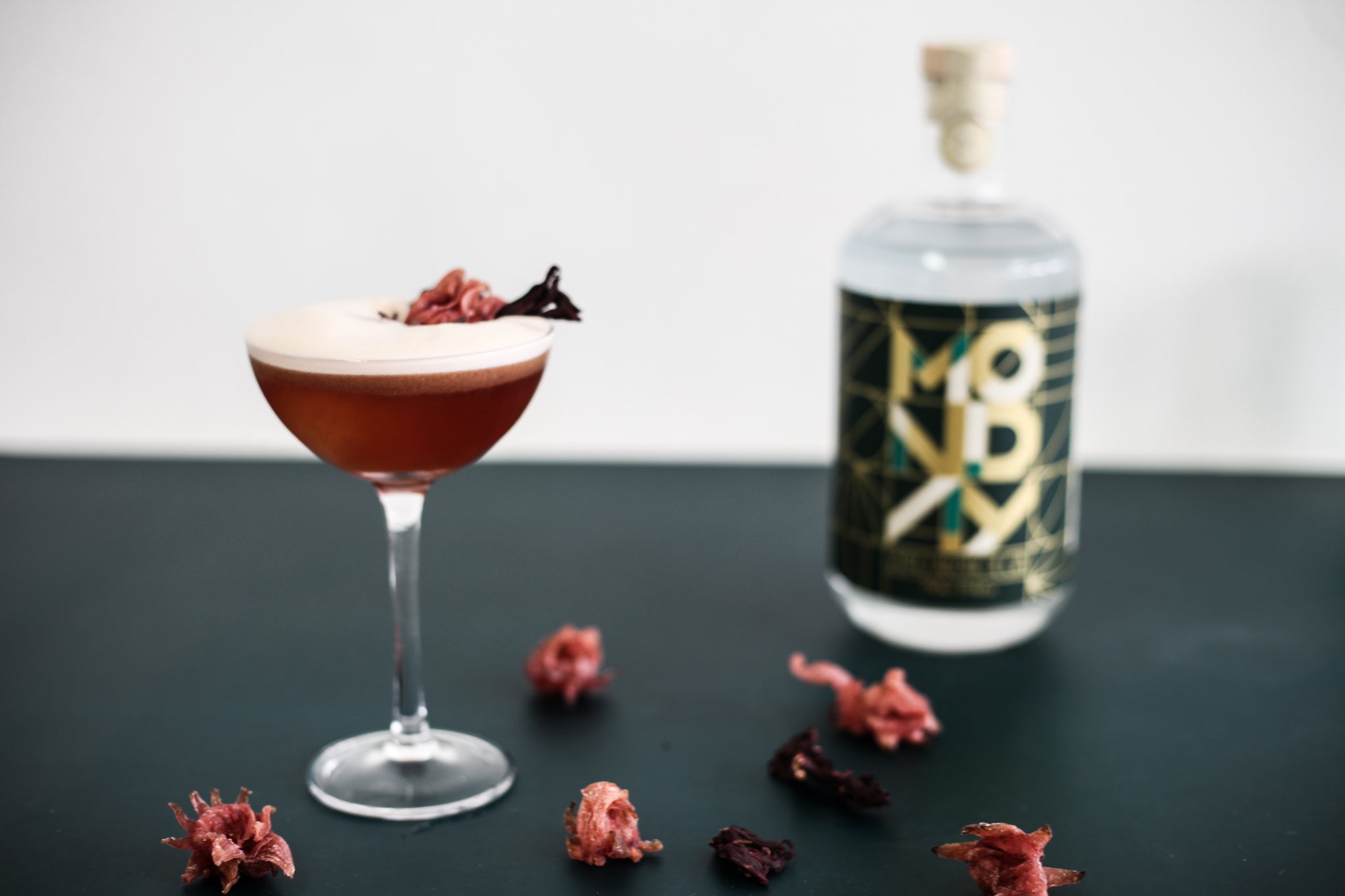 Hibiscus Gin Sour