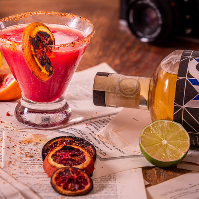 Blood Orange Mezcal Margarita