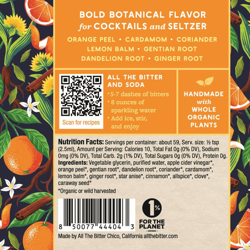 Orange Cardamom Bitters